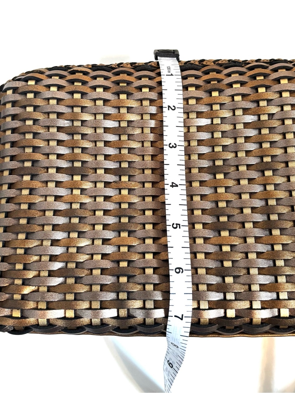 CEM vintage leather woven crossbody - Picture 8 of 9